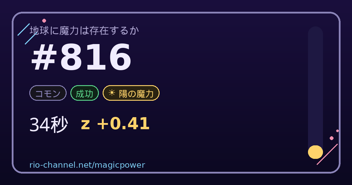 ブロック #816 のシェア画像