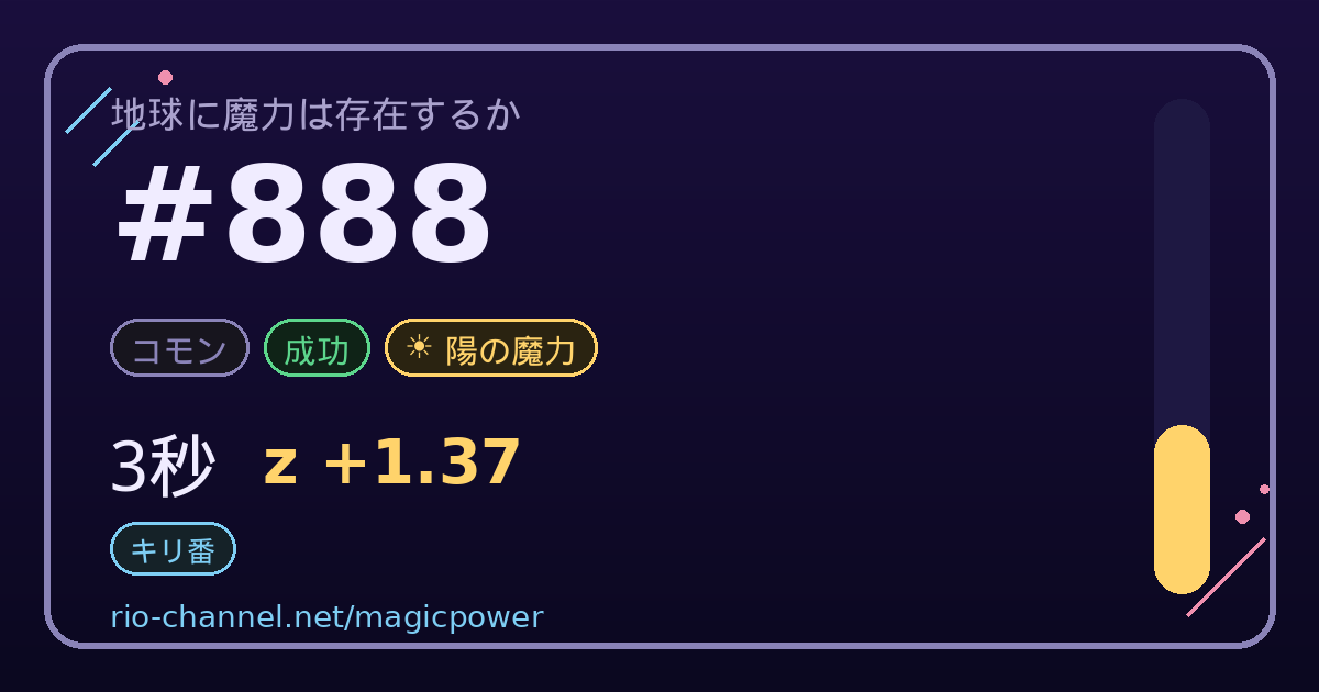 ブロック #888 のシェア画像